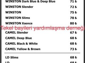 JTI SİGARA GRUBU GÜNCEL ZAM